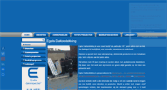 Desktop Screenshot of egelsdakbedekking.nl
